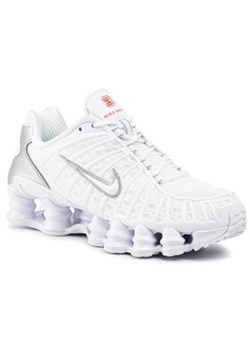 Nike Sneakersy Shox Tl AR3566 100 Biały ze sklepu MODIVO w kategorii Buty sportowe damskie - zdjęcie 170985856