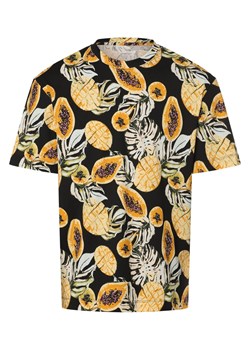 Jack & Jones Koszulka męska - JORTampa Mężczyźni Bawełna czarny nadruk ze sklepu vangraaf w kategorii T-shirty męskie - zdjęcie 170986475