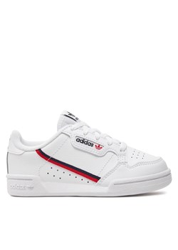 Sneakersy adidas Continental 80 C G28215 Biały ze sklepu eobuwie.pl w kategorii Buty sportowe dziecięce - zdjęcie 170986526