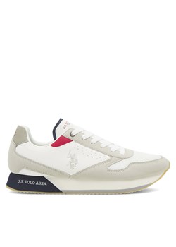 Sneakersy U.S. Polo Assn. NOBIL003G Biały ze sklepu eobuwie.pl w kategorii Buty sportowe męskie - zdjęcie 170986668