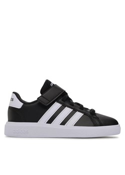 Sneakersy adidas Grand Court GW6513 Czarny ze sklepu eobuwie.pl w kategorii Buty sportowe dziecięce - zdjęcie 170986868