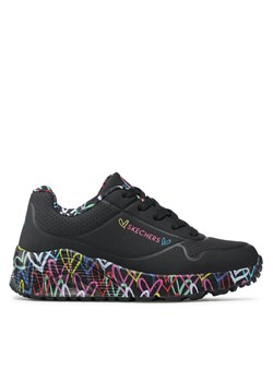 Sneakersy Skechers Uno Lite Lovely Luv 314976L/BKMT Black/Multi ze sklepu eobuwie.pl w kategorii Buty sportowe dziecięce - zdjęcie 170986916