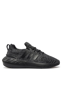 Sneakersy adidas Swift Run 22 J GW8166 Czarny ze sklepu eobuwie.pl w kategorii Buty sportowe dziecięce - zdjęcie 170986945