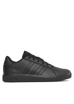 Sneakersy adidas Grand Court 2.0 K FZ6159 Czarny ze sklepu eobuwie.pl w kategorii Trampki dziecięce - zdjęcie 170987027
