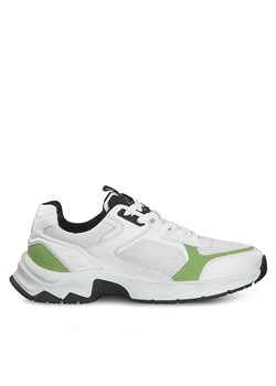 Sneakersy s.Oliver 5-13628-30 White/ Green 146 ze sklepu eobuwie.pl w kategorii Buty sportowe męskie - zdjęcie 170987239