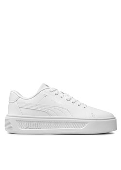 Sneakersy Puma Smash Platform V3 Sleek 38940101 Biały ze sklepu eobuwie.pl w kategorii Buty sportowe damskie - zdjęcie 170987399