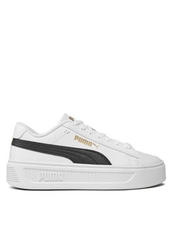 Sneakersy Puma Smash Platform V3 39075804 Biały ze sklepu eobuwie.pl w kategorii Trampki damskie - zdjęcie 170988255