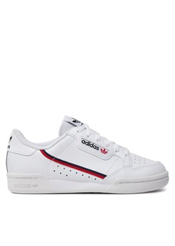 Sneakersy adidas Continental 80 J F99787 Biały ze sklepu eobuwie.pl w kategorii Buty sportowe damskie - zdjęcie 170988267
