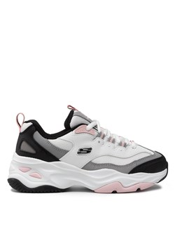 Sneakersy Skechers Fresh Diva 149492/WBPK White/Black/Pink ze sklepu eobuwie.pl w kategorii Buty sportowe damskie - zdjęcie 170988486
