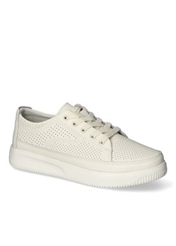 Półbuty Sneakersy Sergio Leone SP020 Białe lico ze sklepu Arturo-obuwie w kategorii Buty sportowe damskie - zdjęcie 170988928