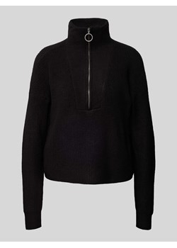 Sweter z dzianiny ze wzorem w paski model ‘NEWALICE’ ze sklepu Peek&Cloppenburg  w kategorii Swetry damskie - zdjęcie 170992687