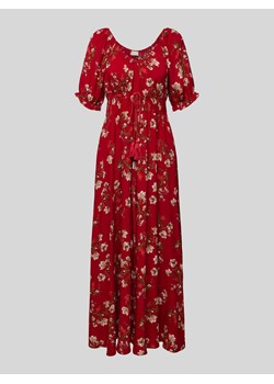 Sukienka midi z kwiatowym nadrukiem na całej powierzchni ze sklepu Peek&Cloppenburg  w kategorii Sukienki - zdjęcie 170992709