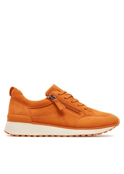 Sneakersy Caprice 9-23702-42 Orange Suede 664 ze sklepu eobuwie.pl w kategorii Buty sportowe damskie - zdjęcie 170992906