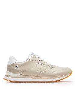 Sneakersy Rieker 42500-90 Gold ze sklepu eobuwie.pl w kategorii Buty sportowe damskie - zdjęcie 170993137