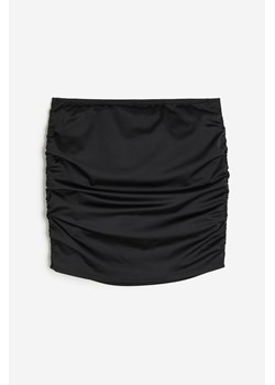 H & M - Marszczona spódniczka kąpielowa - Czarny ze sklepu H&M w kategorii Stroje kąpielowe - zdjęcie 170993519