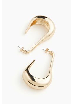 H & M - Długie kolczyki kółka - Złoty ze sklepu H&M w kategorii Kolczyki - zdjęcie 170993549