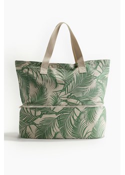 H & M - Piknikowa torba z komorą termoizolacyjną - Zielony ze sklepu H&M w kategorii Torby Shopper bag - zdjęcie 170993568