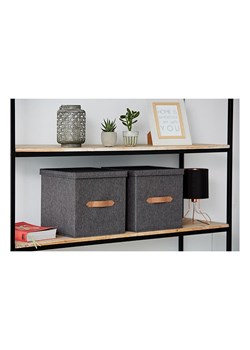 STORE IT Pudełko w kolorze szarym - 33 x 33 x 33 cm ze sklepu Limango Polska w kategorii Przechowywanie - zdjęcie 170994948