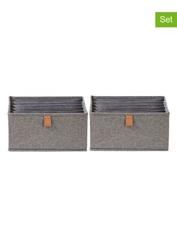 STORE IT Organizery (2 szt.) w kolorze szarym - 30 x 15 x 30 cm ze sklepu Limango Polska w kategorii Organizery - zdjęcie 170995089