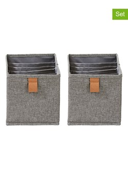 STORE IT Organizery (2 szt.) w kolorze szarym - 30 x 15 x 15 cm ze sklepu Limango Polska w kategorii Organizery - zdjęcie 170995099
