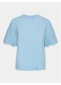 YAS T-Shirt Lex 26033890 Niebieski Regular Fit ze sklepu MODIVO w kategorii Bluzki damskie - zdjęcie 170996479
