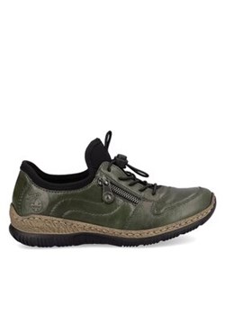Rieker Sneakersy N32G2-54 Zielony ze sklepu MODIVO w kategorii Półbuty damskie - zdjęcie 170996617