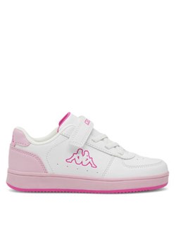 Kappa Sneakersy Logo Malone Ev Kid 36185LW Biały ze sklepu MODIVO w kategorii Buty sportowe dziecięce - zdjęcie 170996948