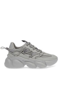 Steve Madden Sneakersy Spectator Sneaker SM11002961-04005-074 Szary ze sklepu MODIVO w kategorii Buty sportowe damskie - zdjęcie 170997636