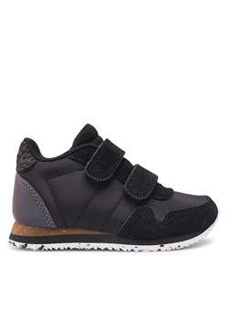 Sneakersy Woden Nor Suede WK065-020 Black ze sklepu eobuwie.pl w kategorii Buty zimowe dziecięce - zdjęcie 170999666