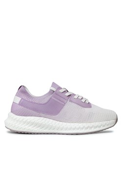 Sneakersy Caprice 9-23703-28 Lilac Knit 534 ze sklepu eobuwie.pl w kategorii Buty sportowe damskie - zdjęcie 170999756