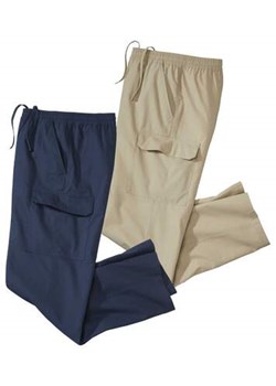 Zestaw 2 par spodni-bojówek ze sklepu Atlas For Men w kategorii Spodnie męskie - zdjęcie 171000425