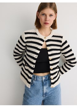 Reserved - Sweter z kieszeniami - wielobarwny ze sklepu Reserved w kategorii Swetry damskie - zdjęcie 171000558