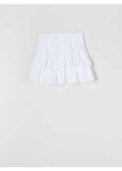 Sinsay - Spódnica mini - biały ze sklepu Sinsay w kategorii Spódnice - zdjęcie 171000815