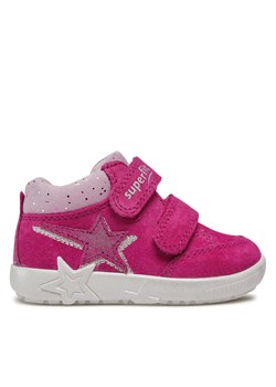 Sneakersy Superfit 1-006443-5500 Pink ze sklepu eobuwie.pl w kategorii Buciki niemowlęce - zdjęcie 171001099