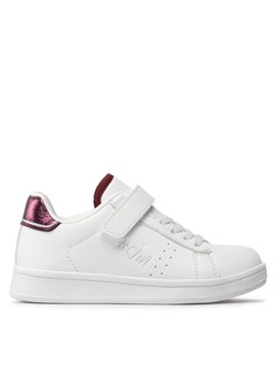 Sneakersy Shone 15012-129 Off White/Purple ze sklepu eobuwie.pl w kategorii Buty sportowe dziecięce - zdjęcie 171001157