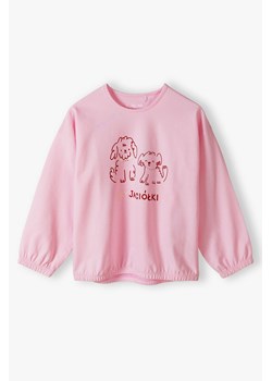 Różowa bluzka z długim rękawem - Psyjaciółki - 5.10.15. ze sklepu 5.10.15 w kategorii Bluzki dziewczęce - zdjęcie 171001269