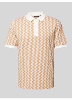 Koszulka polo o kroju regular fit z graficznym wzorem ze sklepu Peek&Cloppenburg  w kategorii T-shirty męskie - zdjęcie 171001457