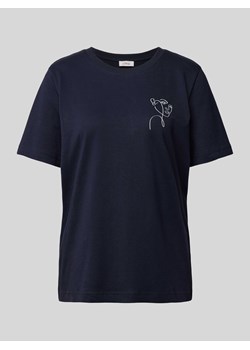 T-shirt z nadrukowanym motywem ze sklepu Peek&Cloppenburg  w kategorii Bluzki damskie - zdjęcie 171001569