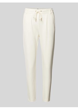 Spodnie z elastycznym pasem model ‘POPTRASH EASY’ ze sklepu Peek&Cloppenburg  w kategorii Spodnie damskie - zdjęcie 171001727