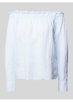 Bluzka z obszyciem falbaną model ‘Strawberry’ ze sklepu Peek&Cloppenburg  w kategorii Bluzki damskie - zdjęcie 171001797