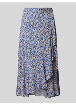 Długa spódnica w kopertowym stylu model ‘SALIRA’ ze sklepu Peek&Cloppenburg  w kategorii Spódnice - zdjęcie 171001816