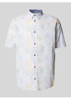 Koszula casualowa z kwiatowym wzorem ze sklepu Peek&Cloppenburg  w kategorii Koszule męskie - zdjęcie 171001819