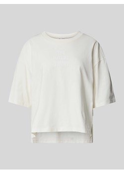 T-shirt o kroju oversized z nadrukowanym napisem ze sklepu Peek&Cloppenburg  w kategorii Bluzki damskie - zdjęcie 171001936