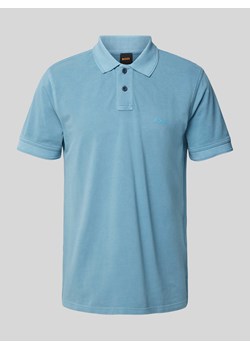 Koszulka polo z nadrukiem z logo model ‘Prime’ ze sklepu Peek&Cloppenburg  w kategorii T-shirty męskie - zdjęcie 171002018