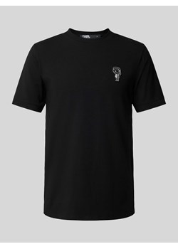 T-shirt z naszywką z logo ze sklepu Peek&Cloppenburg  w kategorii T-shirty męskie - zdjęcie 171002048