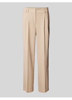 Spodnie w jednolitym kolorze model ‘Maiga’ ze sklepu Peek&Cloppenburg  w kategorii Spodnie damskie - zdjęcie 171002069