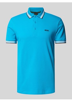 Koszulka polo o kroju regular fit z wyhaftowanym logo model ‘PADDY’ ze sklepu Peek&Cloppenburg  w kategorii T-shirty męskie - zdjęcie 171002119
