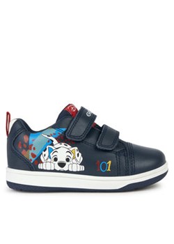 Geox Sneakersy B New Flick Boy B361LA 00085 C4211 S Granatowy ze sklepu MODIVO w kategorii Buty sportowe dziecięce - zdjęcie 171002587