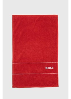 BOSS ręcznik bawełniany Plain Red 40 x 60 cm ze sklepu ANSWEAR.com w kategorii Ręczniki - zdjęcie 171002847