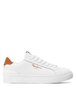 Sneakersy Pepe Jeans Adams Basic PLS31472 White 800 ze sklepu eobuwie.pl w kategorii Trampki damskie - zdjęcie 171002976